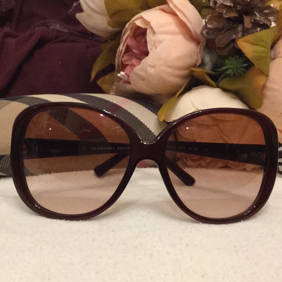 Authentic Burberry Oversize Sunglasses Case/ Cloth main image 5